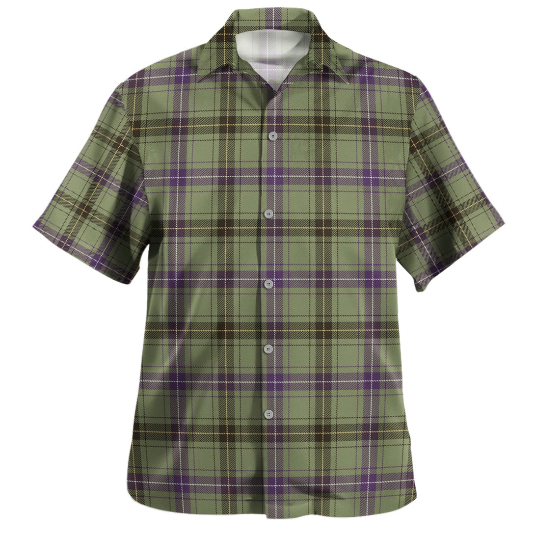 Henderson (MacKendrick) Weathered Clan Badge Tartan Hawaiian Shirt