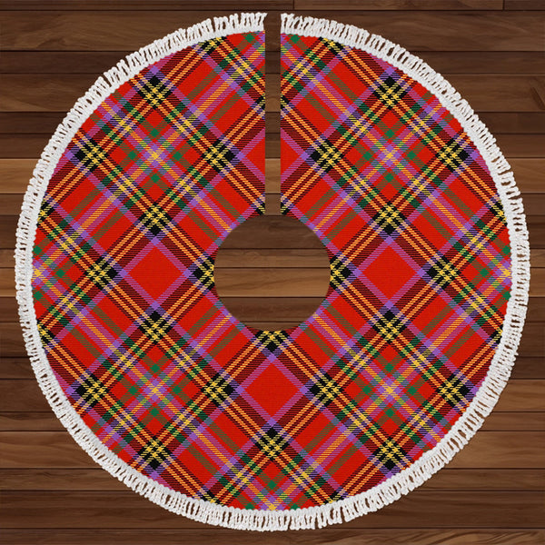 Hepburn Ancient Clan Badge Tartan Christmas Tree Skirt