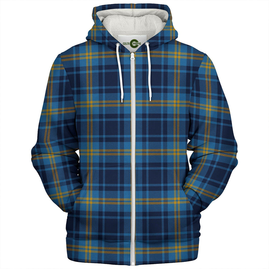 Hepburn 2 Modern Tartan Sherpa Hoodie