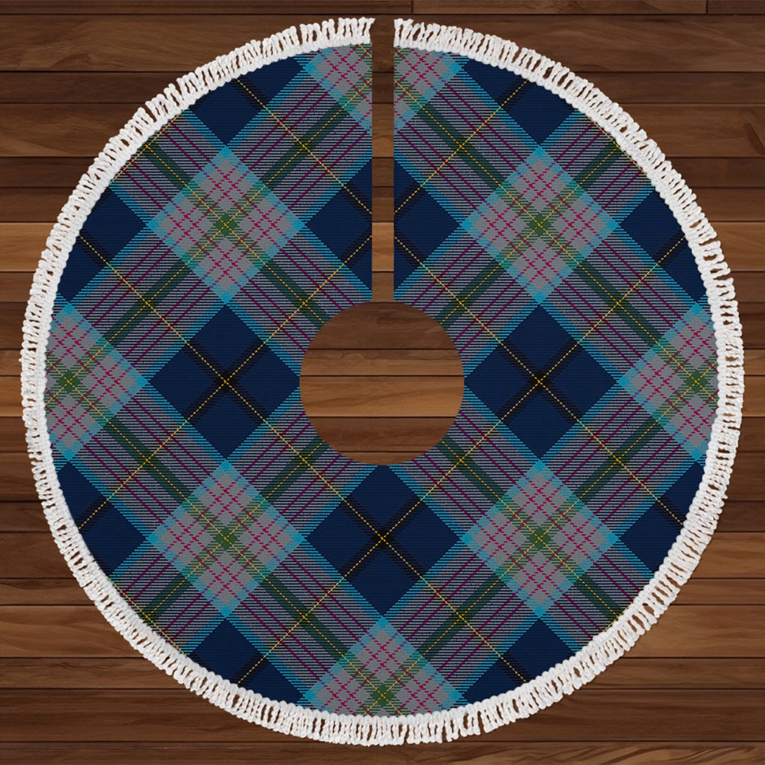 Heston Modern Tartan Christmas Tree Skirt