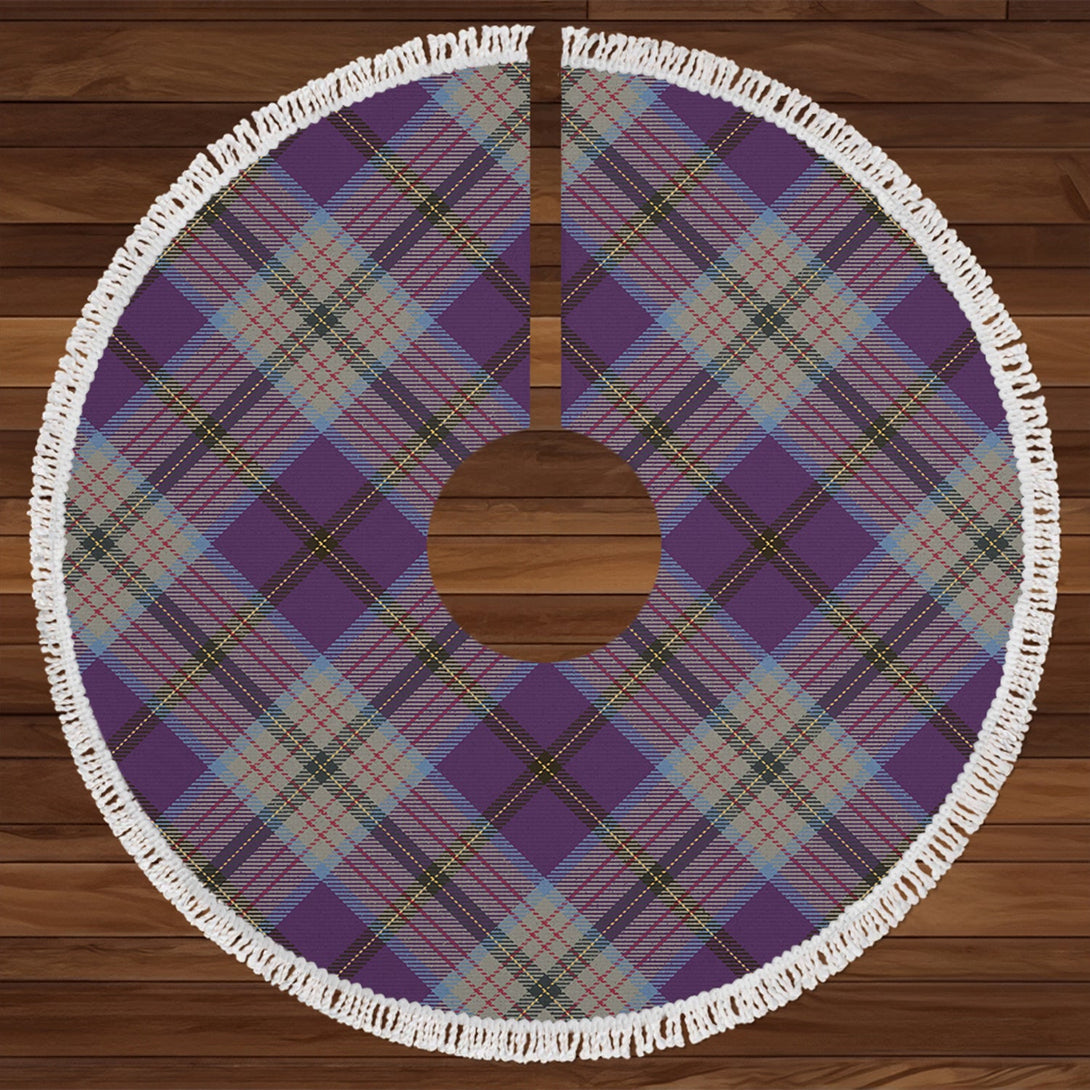 Heston Weathered Tartan Christmas Tree Skirt