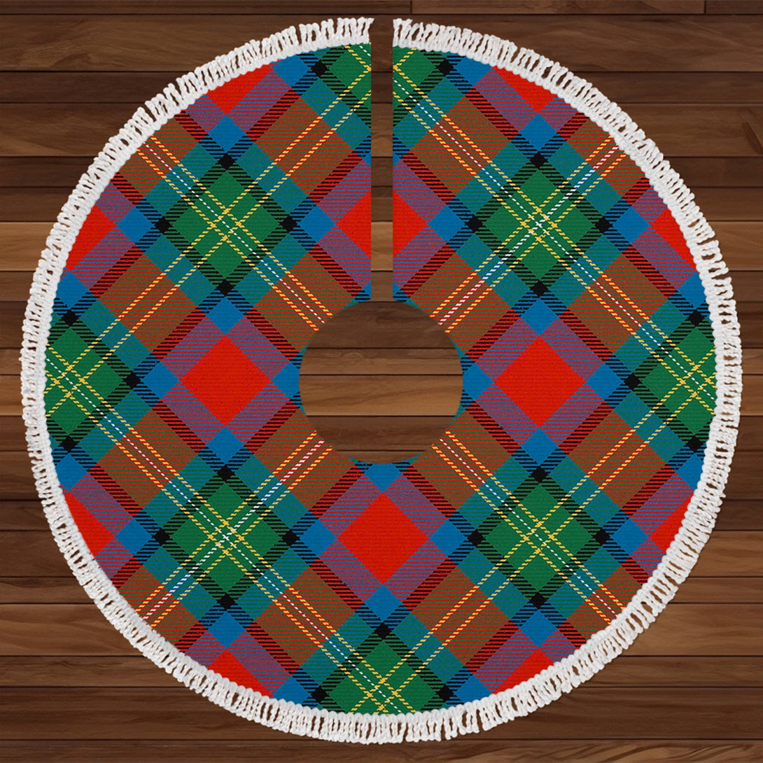 Hewitt Ancient Tartan Christmas Tree Skirt