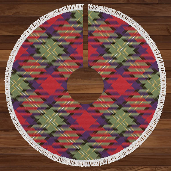 Hewitt Weathered Tartan Christmas Tree Skirt