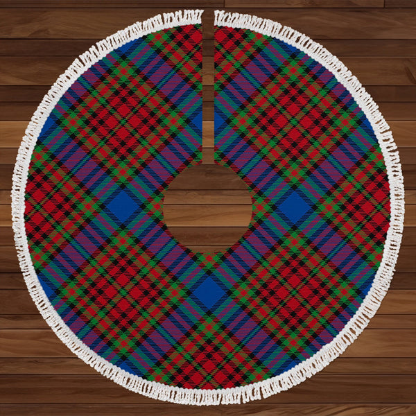 Highfield Modern Tartan Christmas Tree Skirt