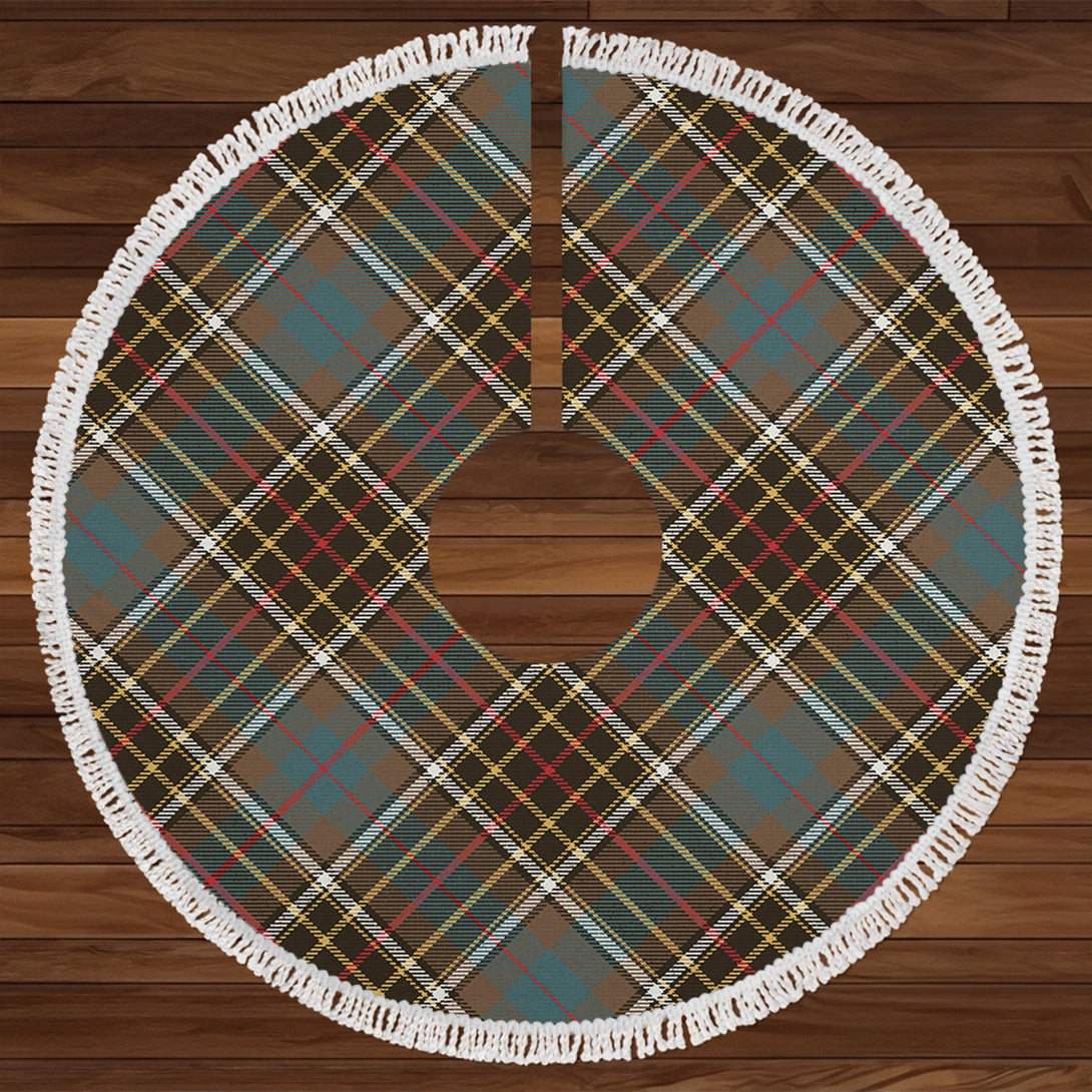 Hislop 2 Weathered Tartan Christmas Tree Skirt