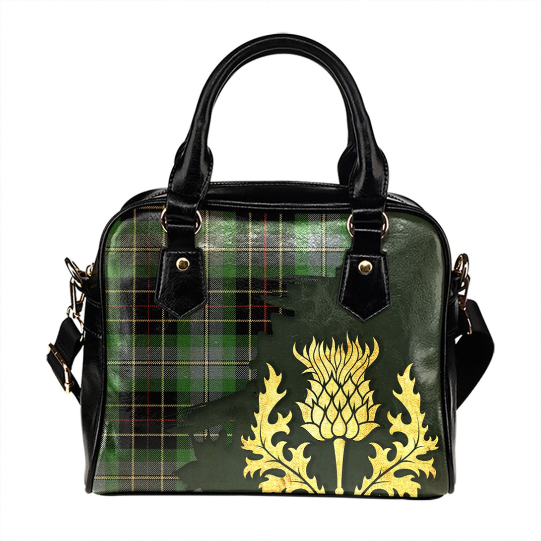 Hislop 3 Ancient Tartan Shoulder Handbag Thistle Oldest Style