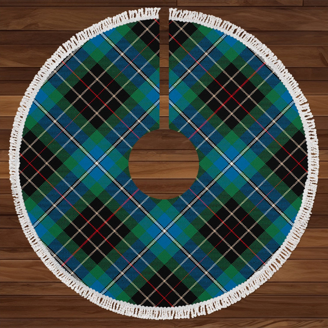 Hislop 3 Modern Tartan Christmas Tree Skirt