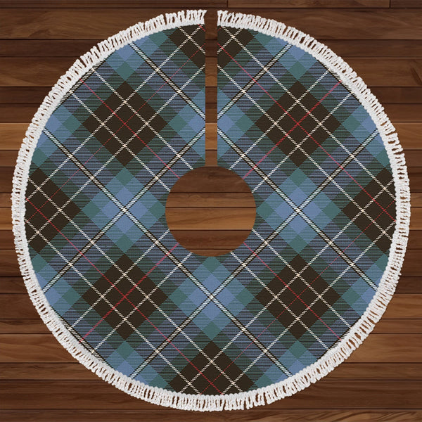 Hislop 3 Weathered Tartan Christmas Tree Skirt