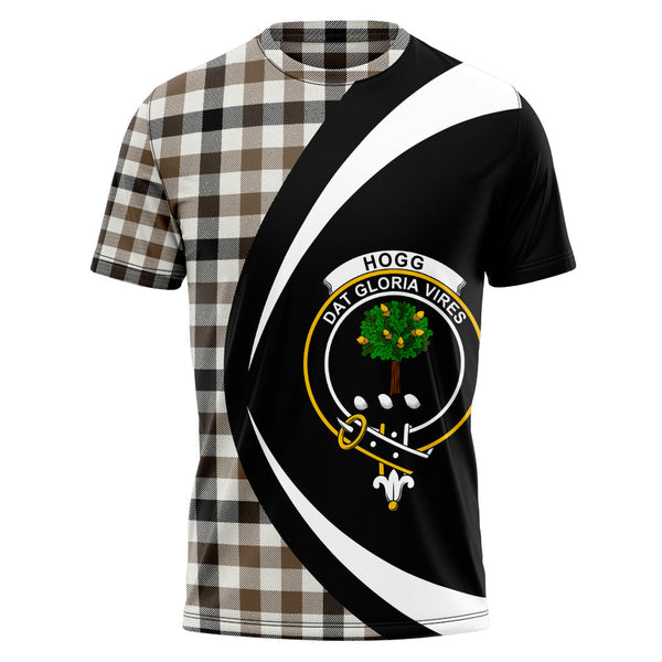 Hogg Ancient Clan Badge Tartan T-Shirt Circle Style Personalized