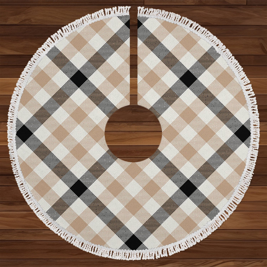 Hogg Weathered Tartan Christmas Tree Skirt