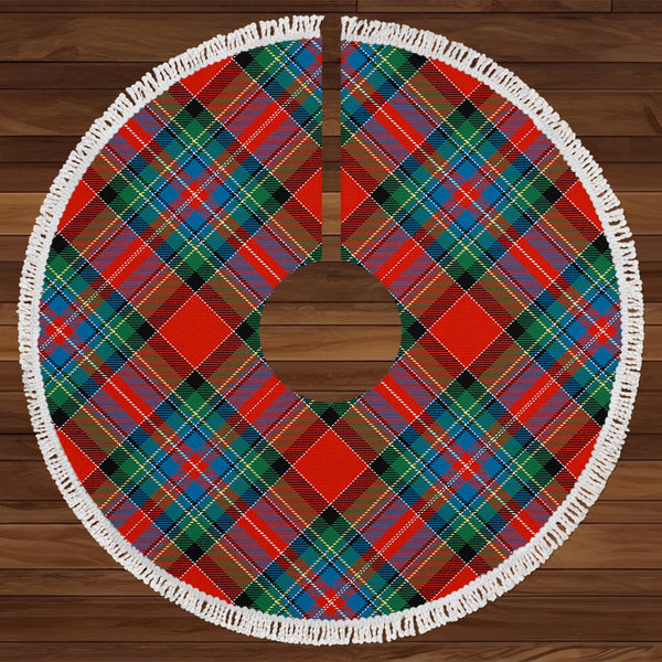 Holyrood Chair Ancient Tartan Christmas Tree Skirt