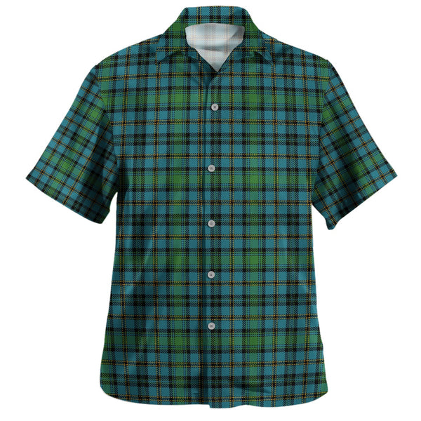 Hope Vere Ancient Clan Badge Tartan Hawaiian Shirt