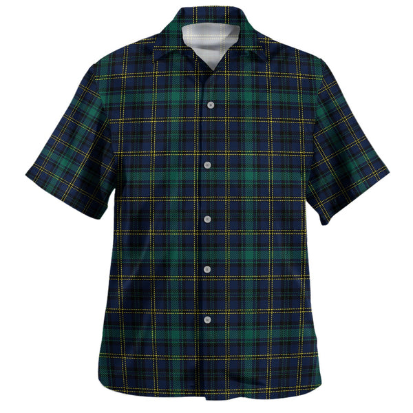 Hope Vere Modern Clan Badge Tartan Hawaiian Shirt