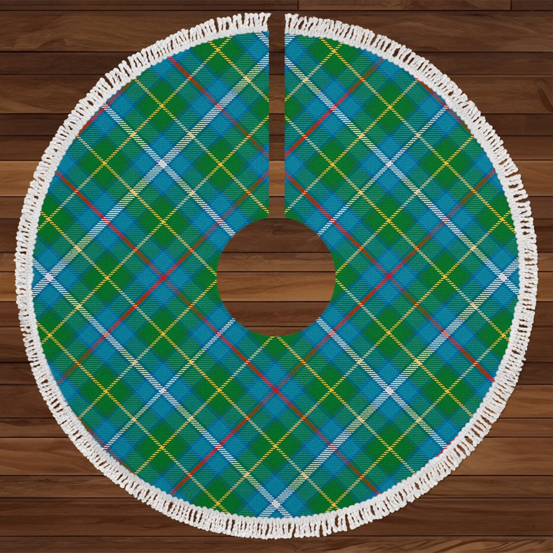 Hosey Ancient Tartan Christmas Tree Skirt