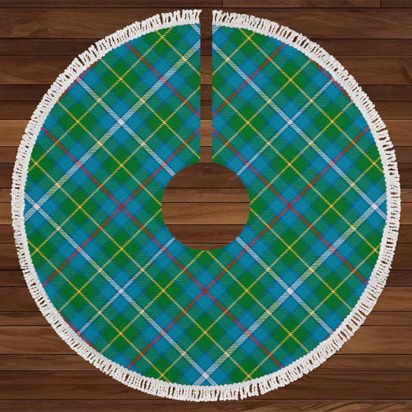 Hosey Ancient Tartan Christmas Tree Skirt