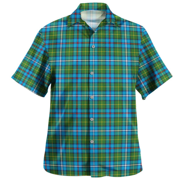 Hosey Modern Tartan Hawaiian Shirt