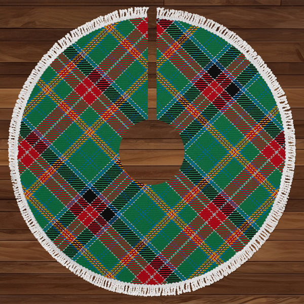 Hunter Old Modern Tartan Christmas Tree Skirt