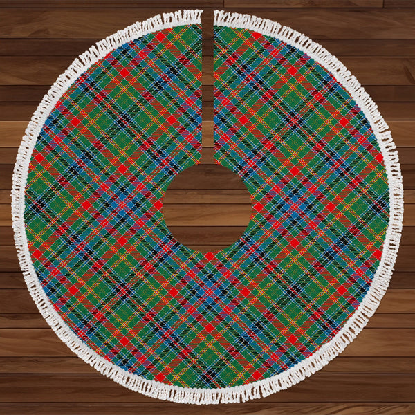 Hunter Old 2 Modern Tartan Christmas Tree Skirt