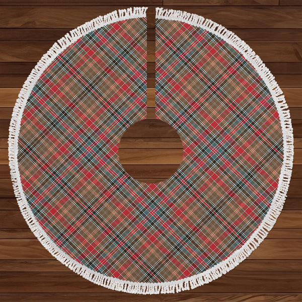 Hunter Old 2 Weathered Tartan Christmas Tree Skirt