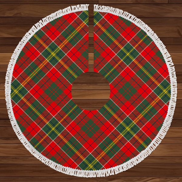 Hunter USA Modern Tartan Christmas Tree Skirt