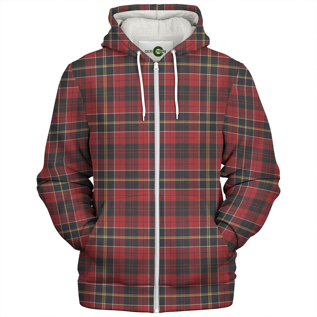 Hunter USA Weathered Tartan Sherpa Hoodie