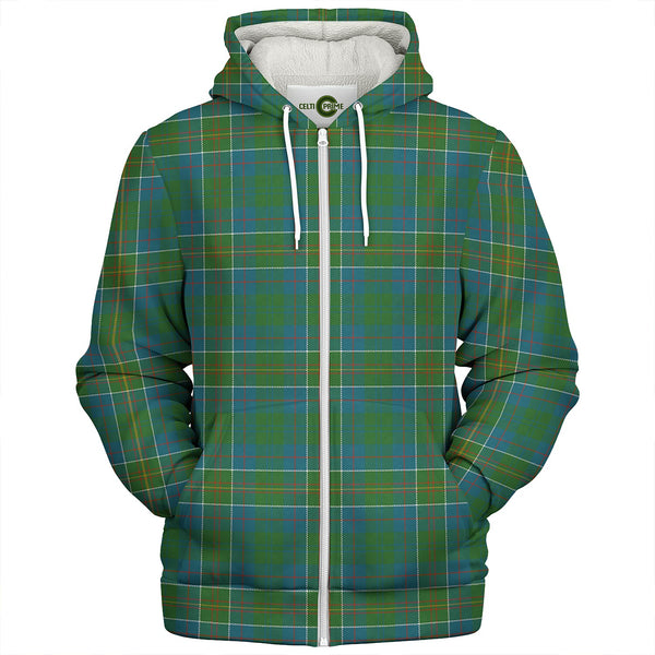 Hunter of Hunterston (Michael of Hunterston) Ancient Clan Badge Tartan Sherpa Hoodie