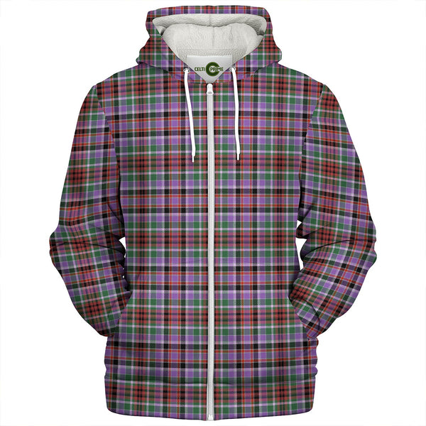 Huntly Ancient Clan Badge Tartan Sherpa Hoodie