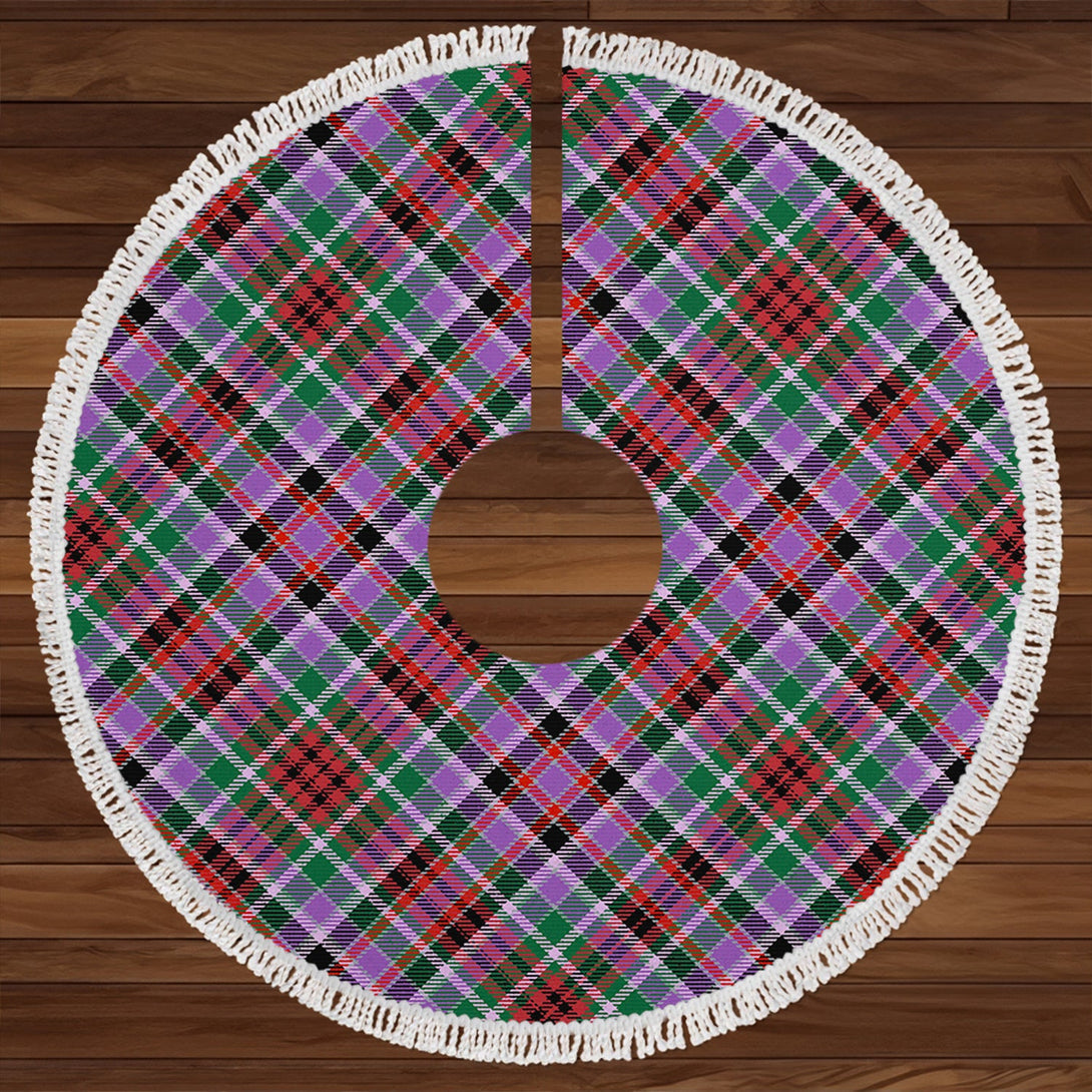 Huntly Ancient Clan Badge Tartan Christmas Tree Skirt