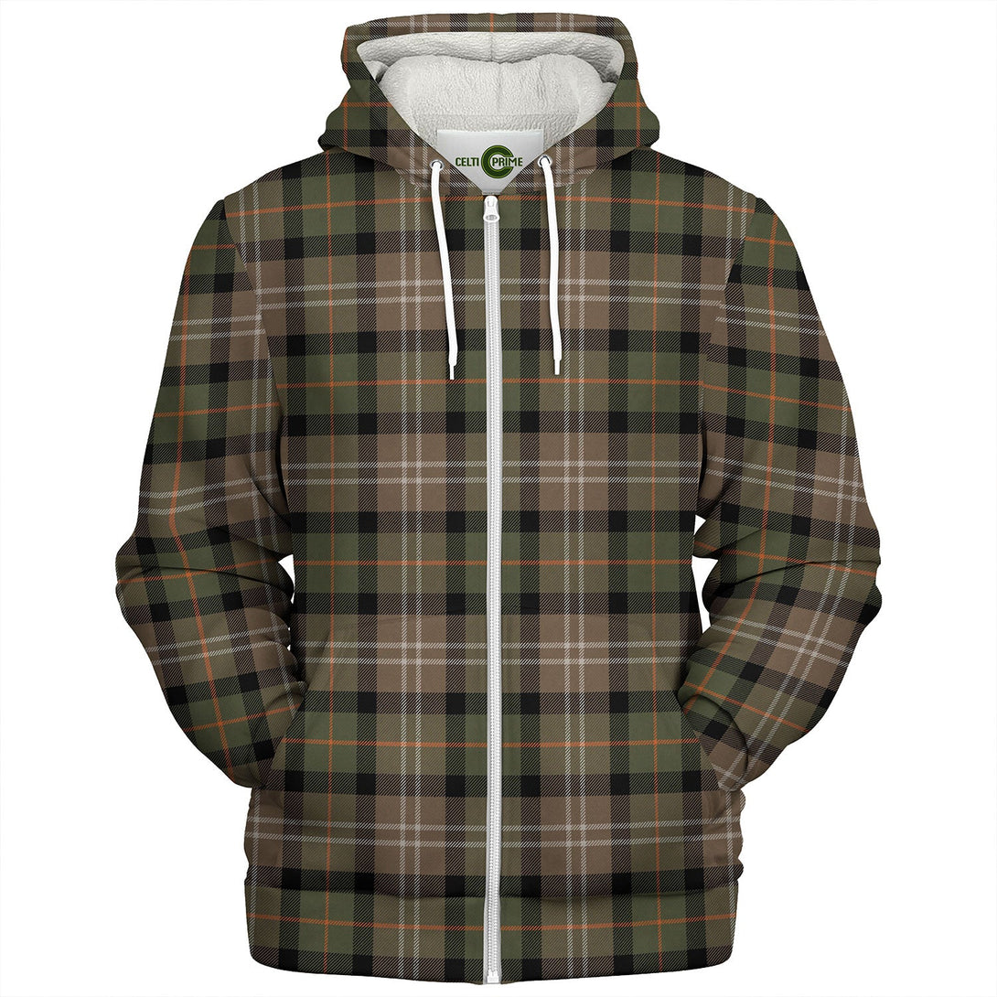 Huntly District (Marchioness of Huntly) Ancient Tartan Sherpa Hoodie