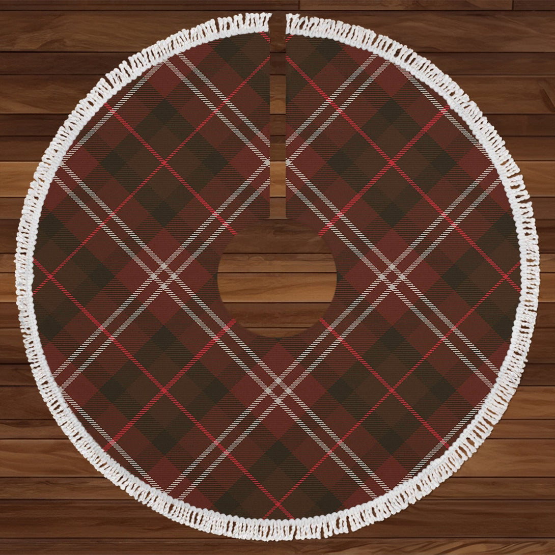 Huntly District 2 Weathered Tartan Christmas Tree Skirt