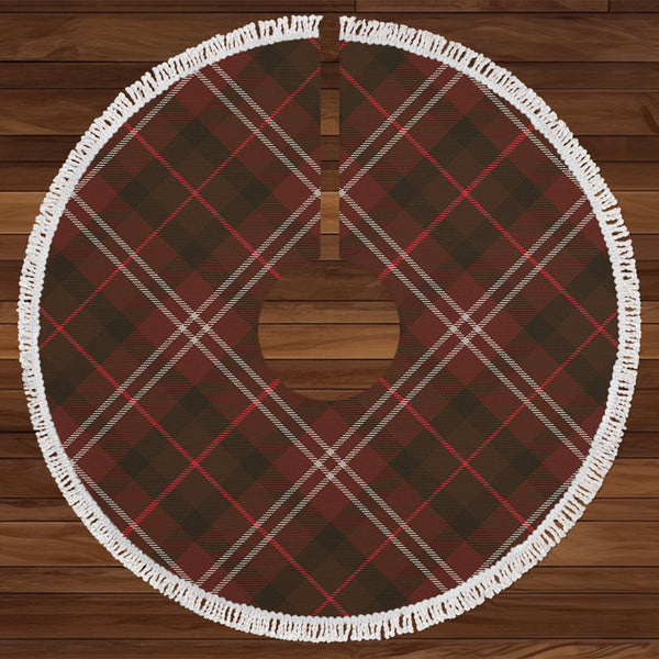 Huntly District 2 Weathered Tartan Christmas Tree Skirt