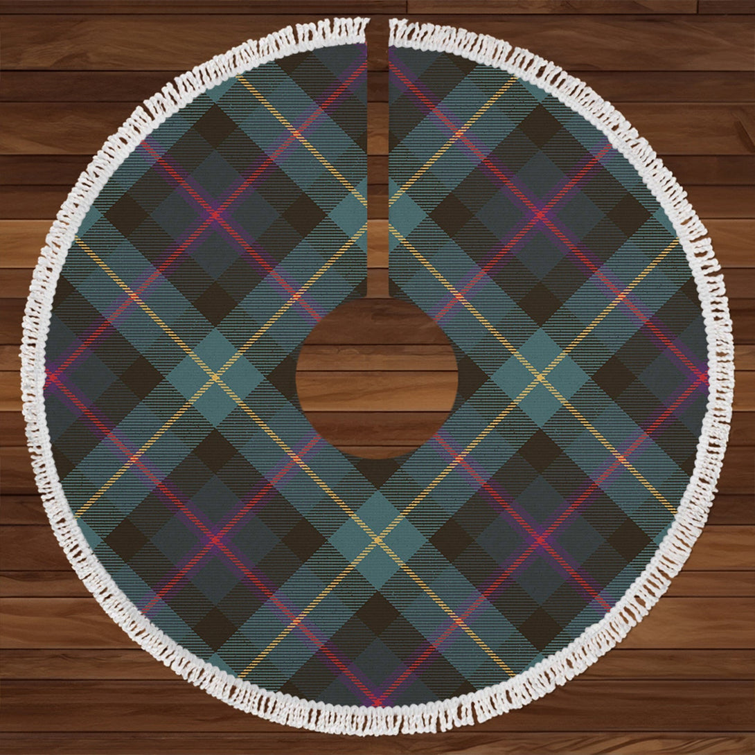 Huntly Gordon Gathering 2000 Weathered Clan Badge Tartan Christmas Tree Skirt