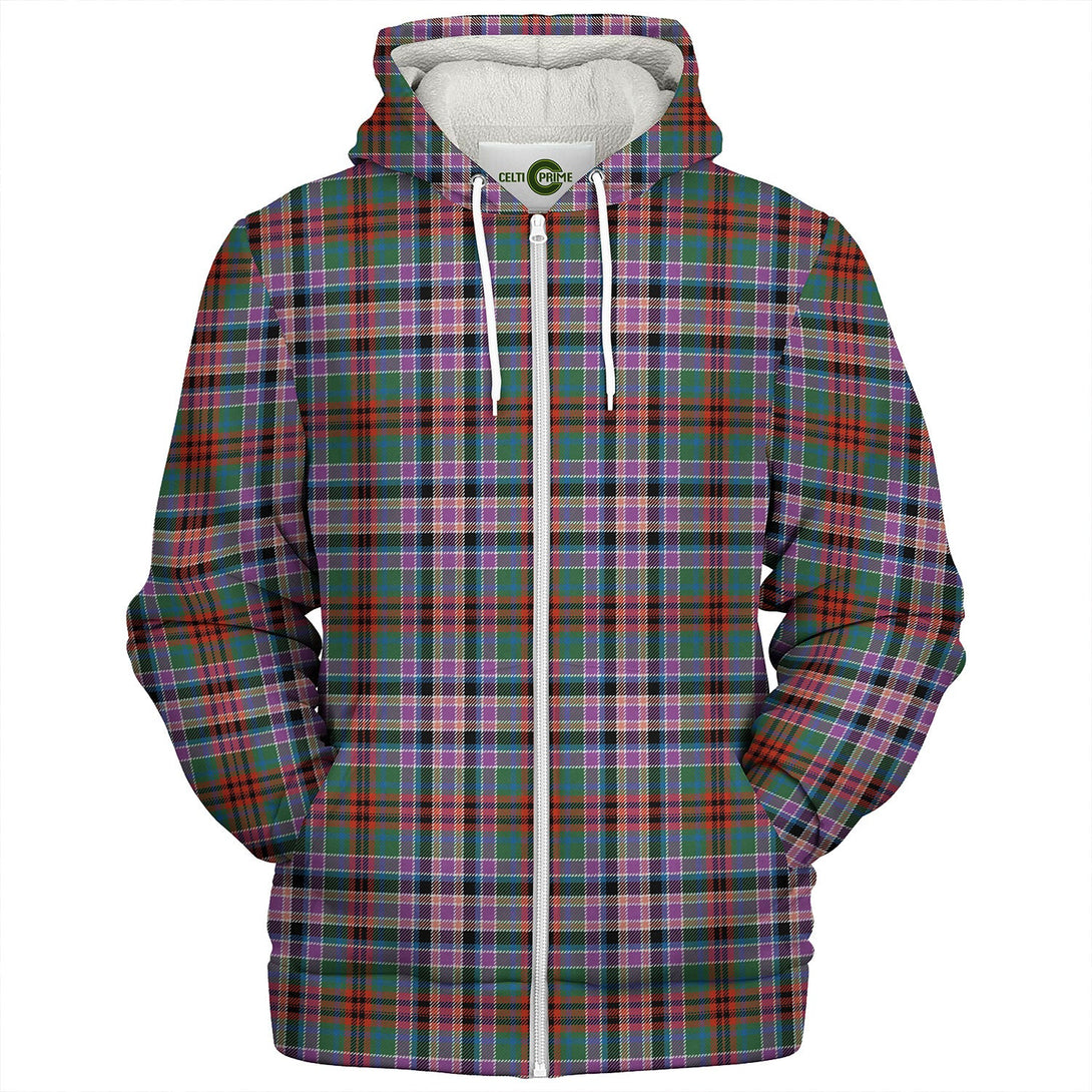 Huntly Old (Gordon Red (Telfer Dunbar)) Ancient Tartan Sherpa Hoodie