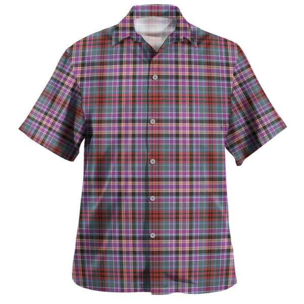 Huntly Old (Gordon Red (Telfer Dunbar)) Weathered Tartan Hawaiian Shirt