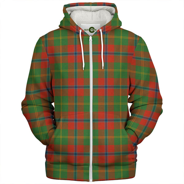 Hutcheson Ancient Clan Badge Tartan Sherpa Hoodie