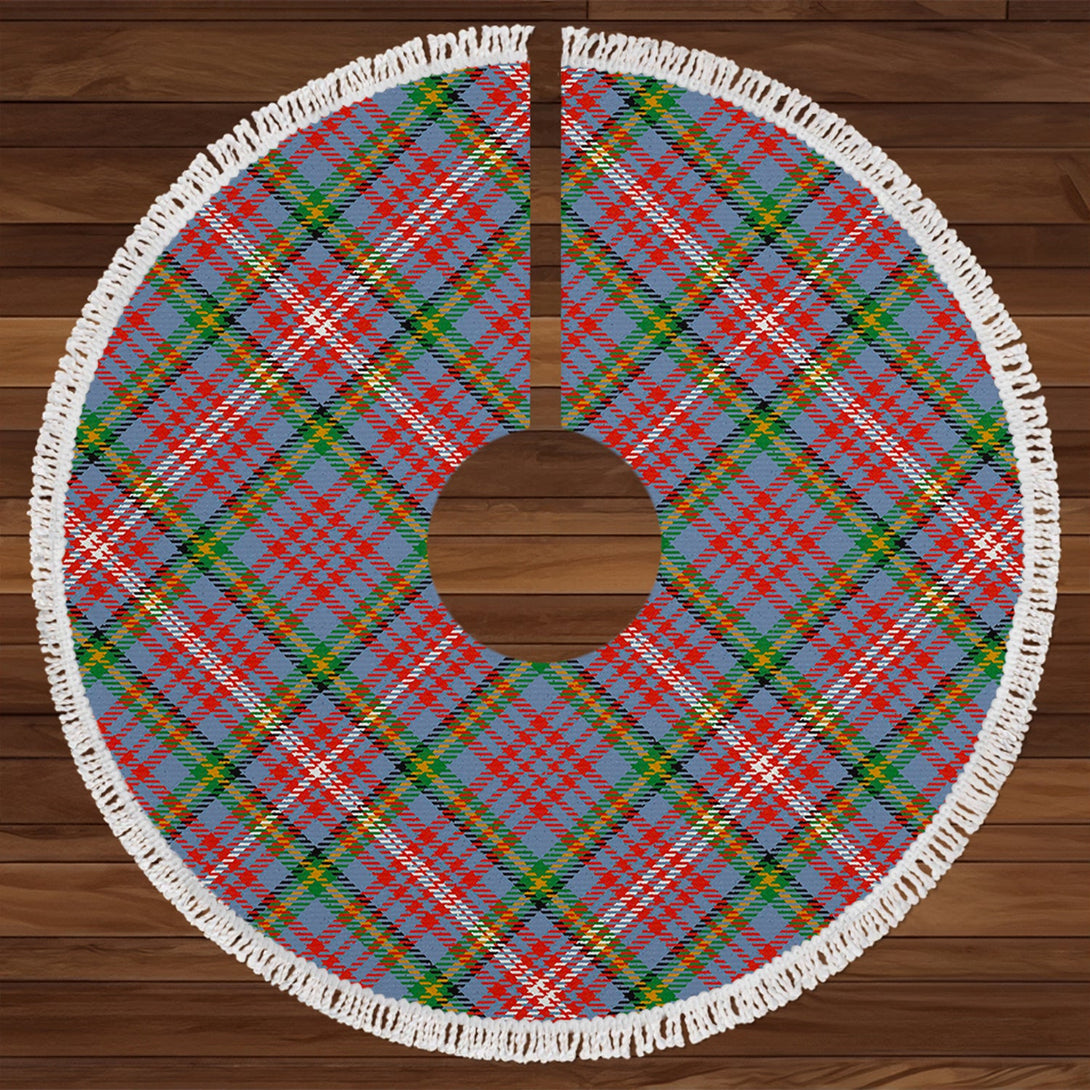 Hyndman Ancient Tartan Christmas Tree Skirt