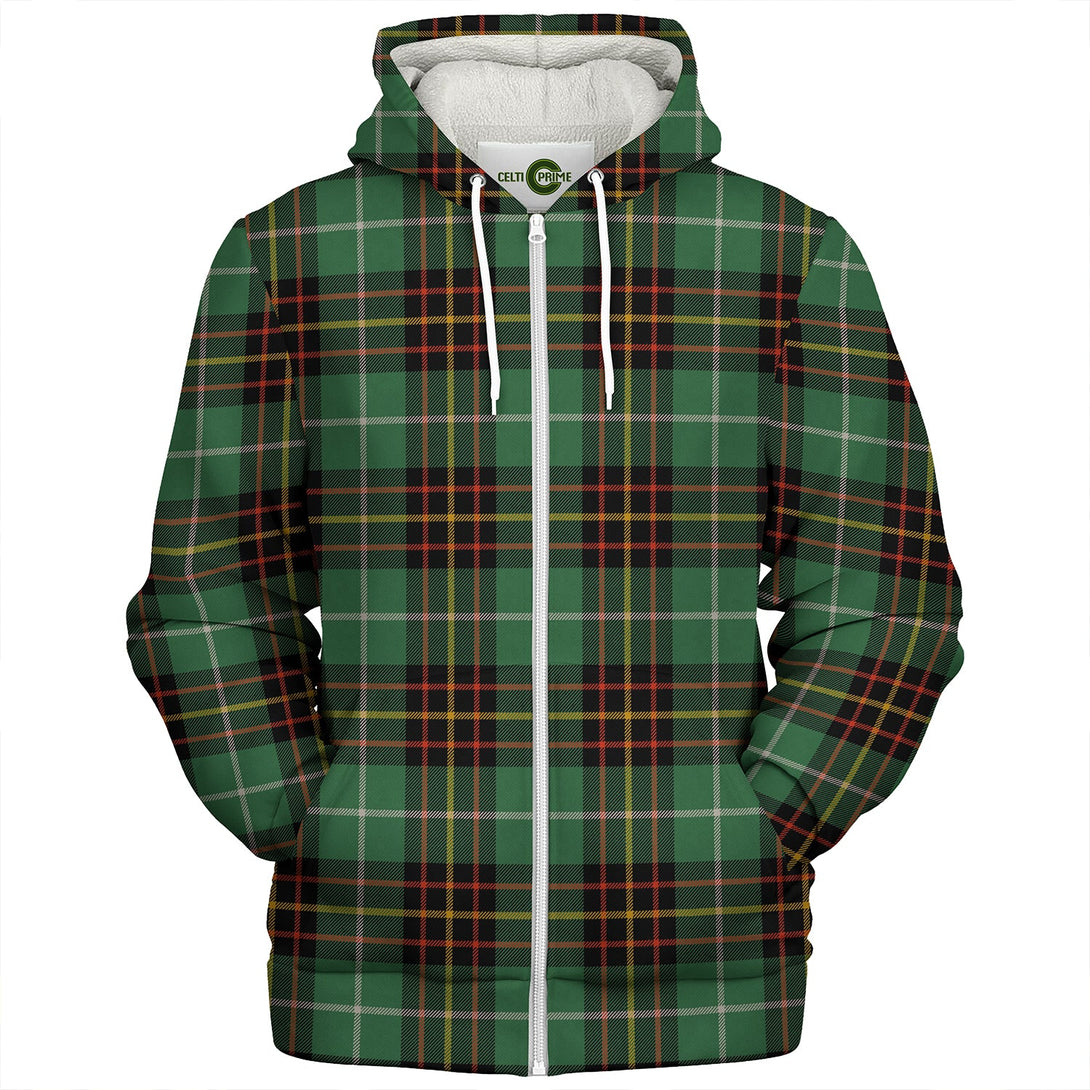 Inglis Ancient Clan Badge Tartan Sherpa Hoodie