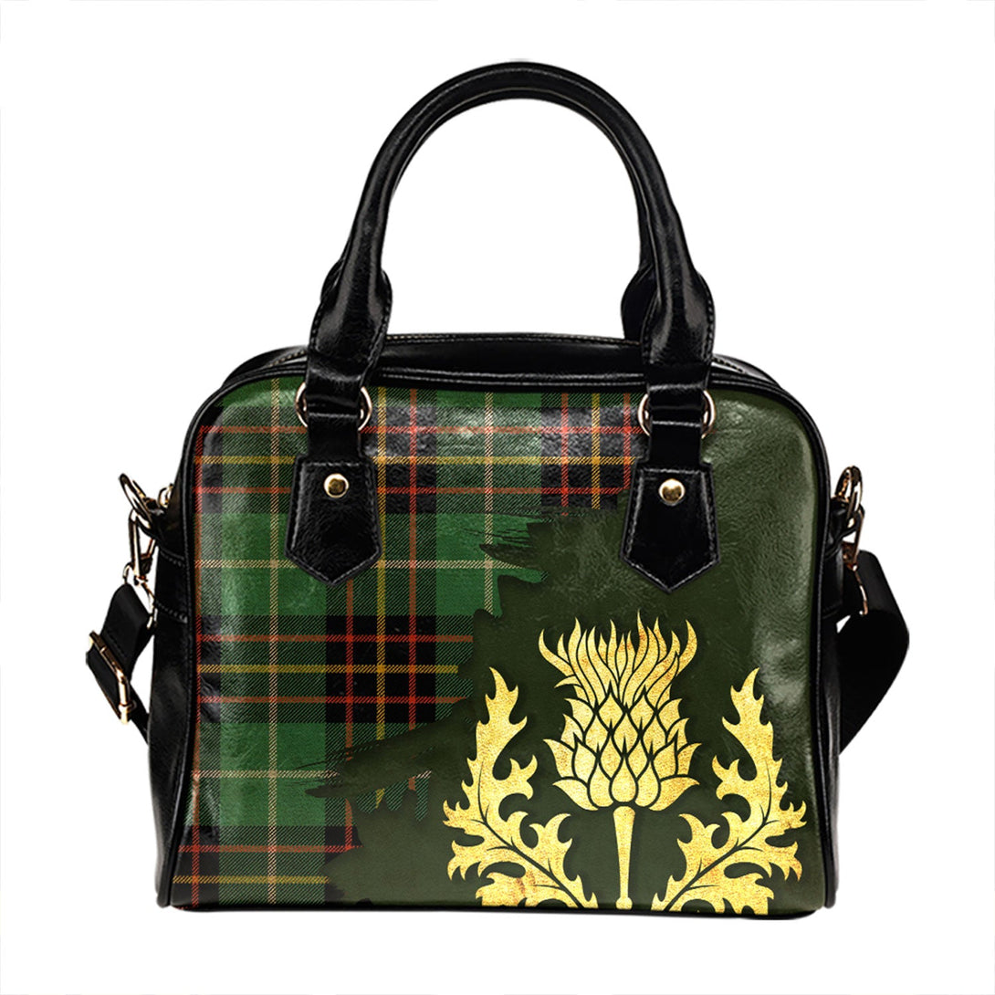 Inglis Ancient Tartan Shoulder Handbag Thistle Oldest Style