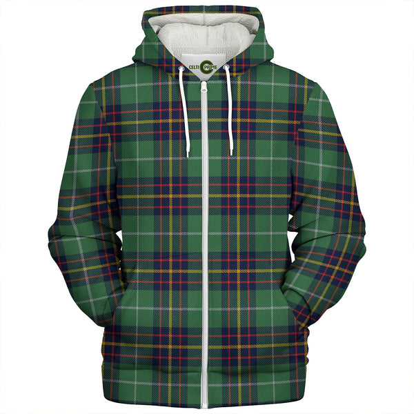 Inglis Modern Clan Badge Tartan Sherpa Hoodie