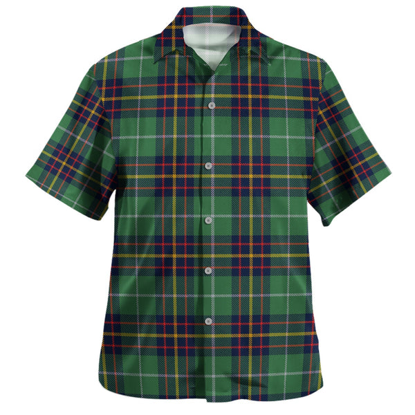 Inglis Modern Clan Badge Tartan Hawaiian Shirt