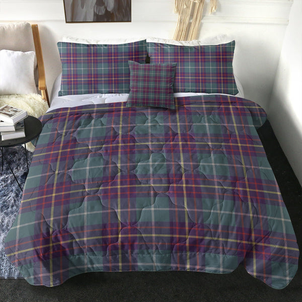 Inglis Weathered Clan Badge Tartan Comforter