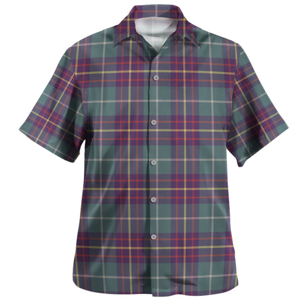 Inglis Weathered Clan Badge Tartan Hawaiian Shirt