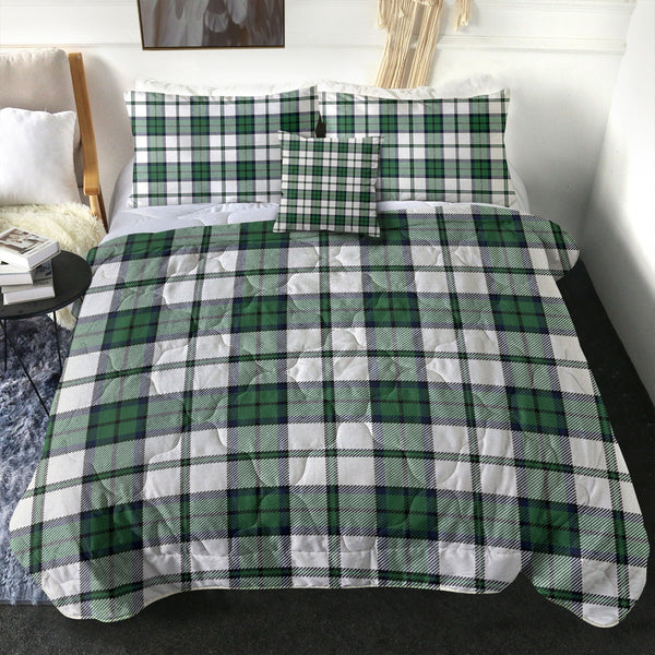 Innes Green Dress Modern Tartan Comforter