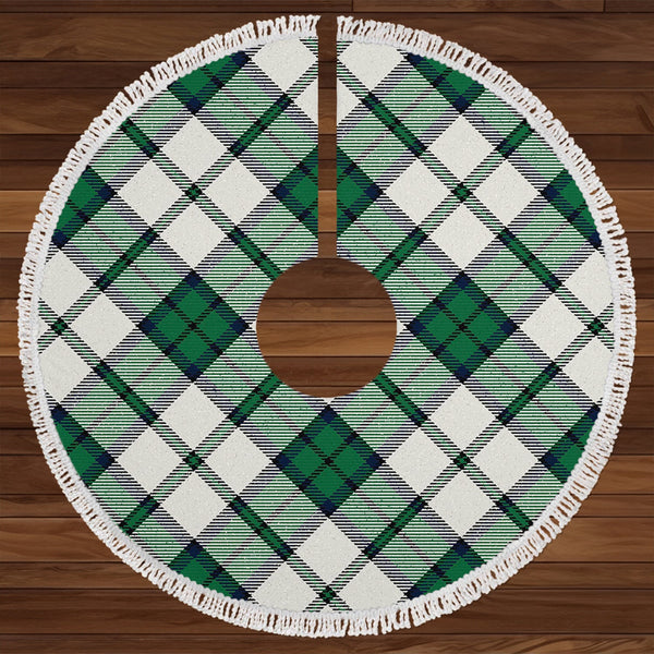 Innes Green Dress Modern Tartan Christmas Tree Skirt