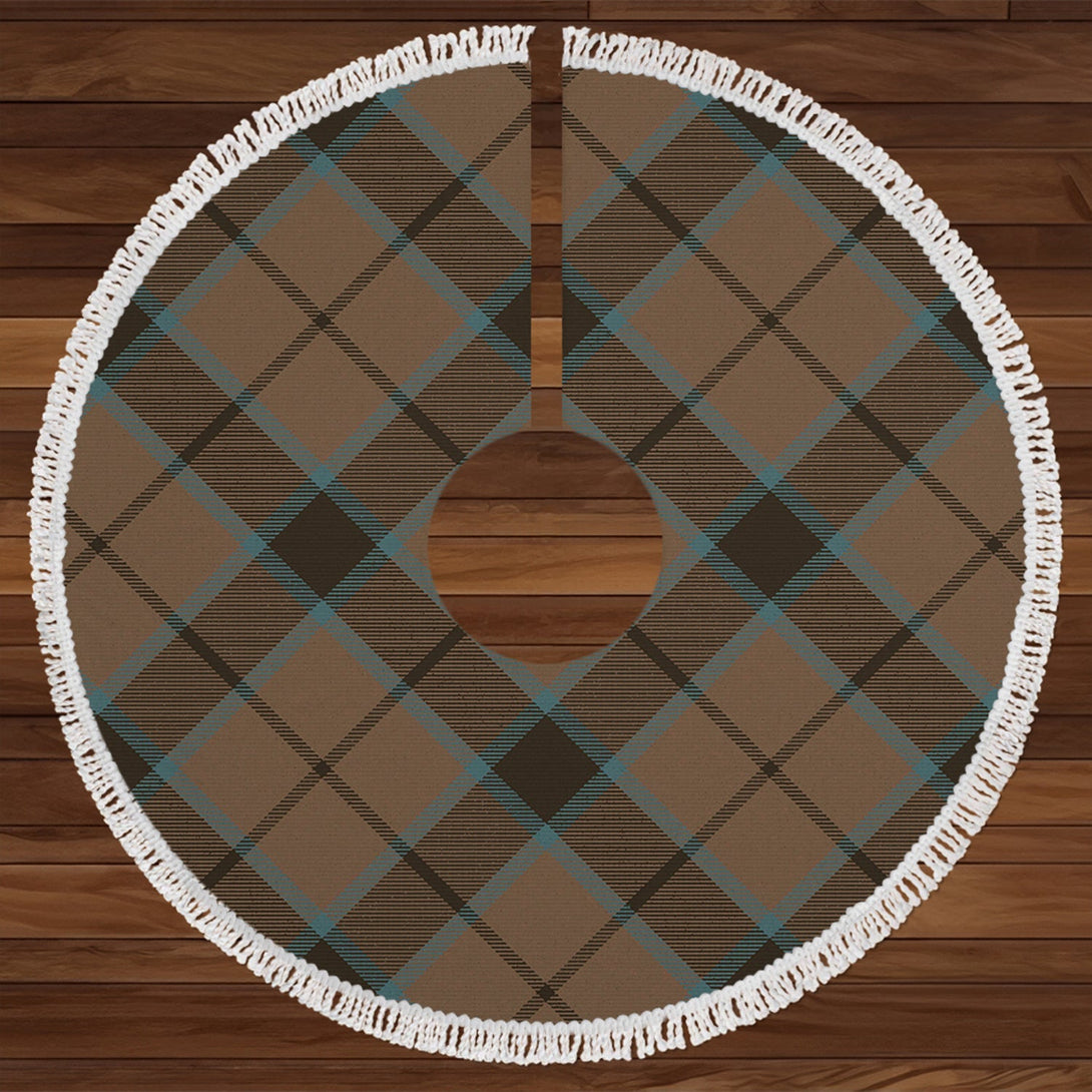 Innes Hunting Lyon Weathered Tartan Christmas Tree Skirt