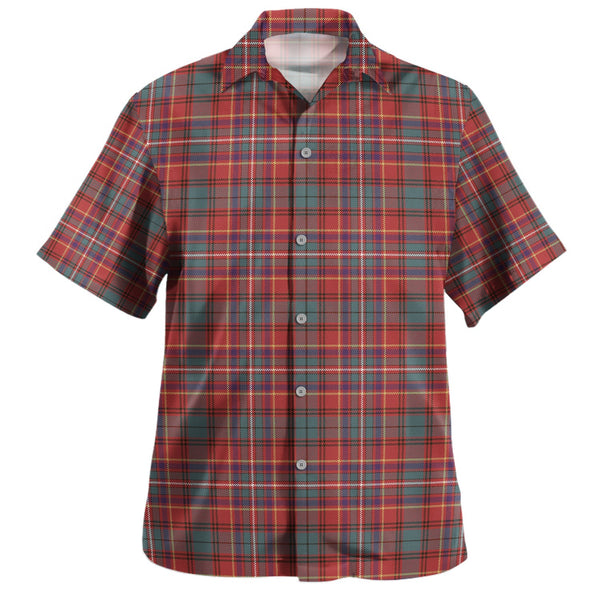 Innes Weathered Tartan Hawaiian Shirt