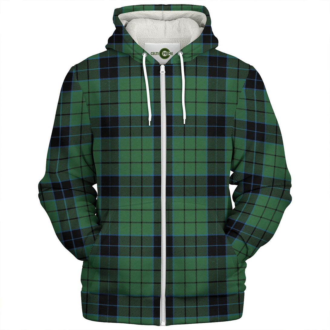 Innes (Georgina) Clan Badge Tartan Sherpa Hoodie