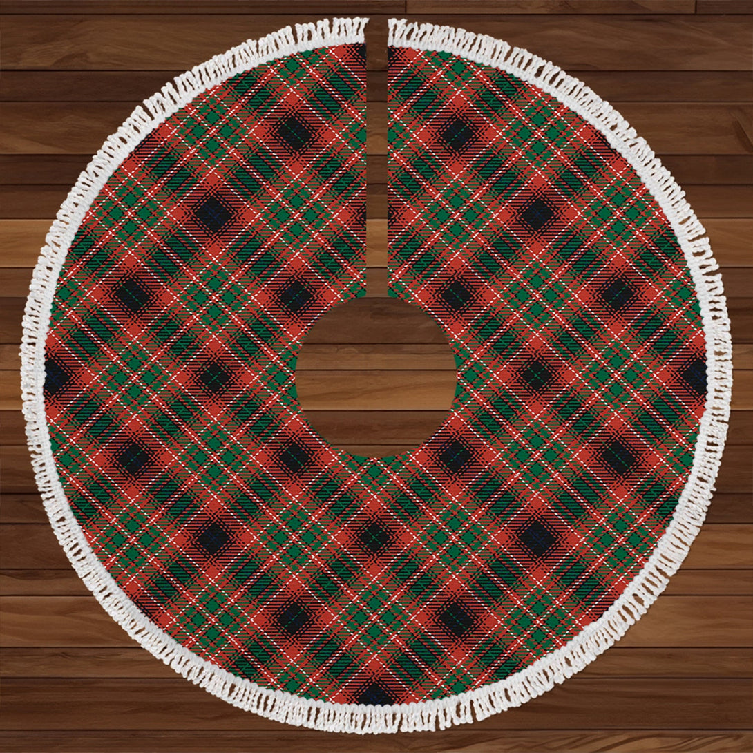 Innes of Cowie Modern Clan Badge Tartan Christmas Tree Skirt