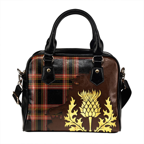 Inverness Hunting (Inverness Duke of York 2) Ancient Tartan Shoulder Handbag Thistle Oldest Style