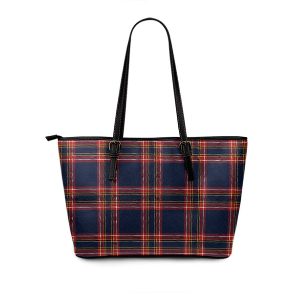 Inverness Hunting (Inverness Duke of York 2) Modern Tartan Leather Tote Bag